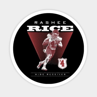 Rashee Rice Kansas City Retro Dither Magnet